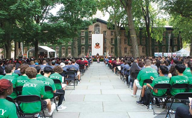 Class of 2026 attends Opening Exercises