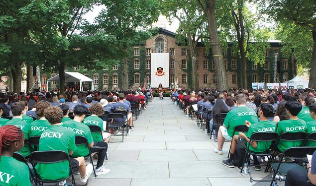 Class of 2026 attends Opening Exercises