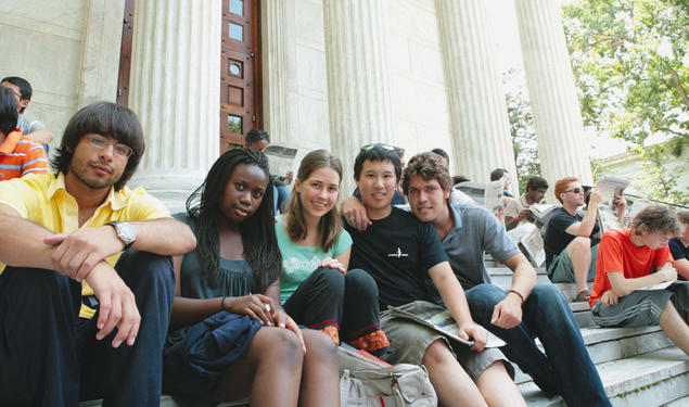 Newly arrived international students got to know each other during a four-day pre-orientation introduction to our campus in September.