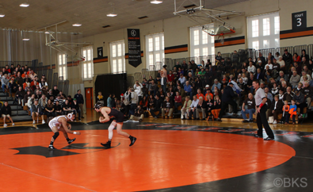 Princeton split its matches against Northwestern and Lehigh Dec. 5. (Beverly Schaefer)
