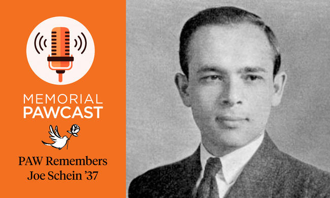 Memorials PAWcast: PAW Remembers Joe Schein ’37