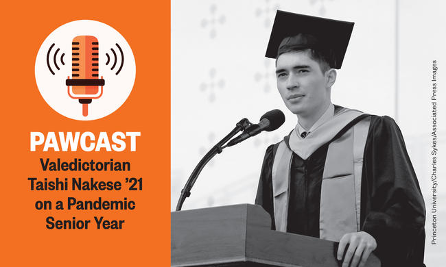 PAWcast: Taishi Nakase ’21, Valedictorian for the Class of 2021