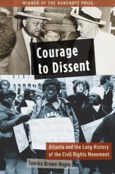 This is the cover of the book "Courage to Dissent."
