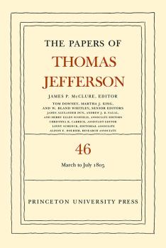 Book cover, The Papers of Thomas Jefferson 