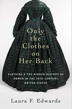 This is the cover of the book, "Only the Clothes on Her Back."