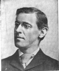 Woodrow Wilson ’79 As Professor of Jurisprudence and Political Economy in 1890.