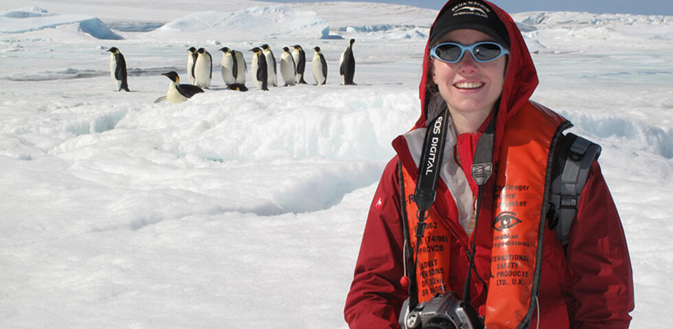 Heather Lynch ’00 Uses Satellites to Study Penguins and Climate Change
