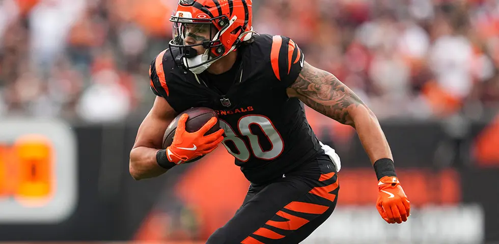 Bengals Receiver Andrei Iosivas ’23 Is Building a Solid NFL Career Bengals Receiver Andrei Iosivas ’23 Is Building a Solid NFL Career