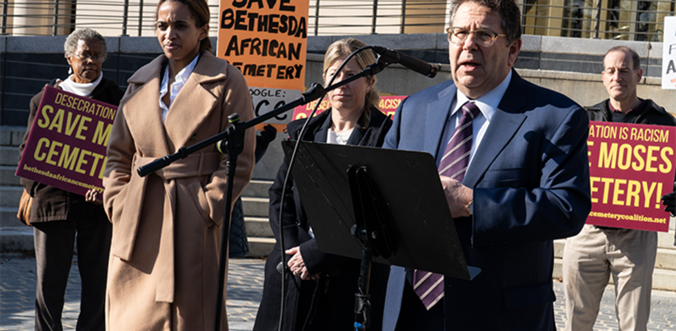 Attorney Steven Lieberman ’80 Is Arguing for an African-American Burial Ground