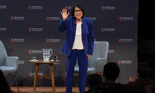 Justice Sonia Sotomayor ’76 Discusses Rule of Law in Q&A for Princeton Students