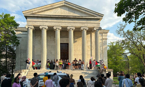 Judge Dismisses Charges Against Clio Hall Protesters, Asks for Apology