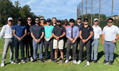 Student Veterans Gather for Golf, Connection, and Relaxation
