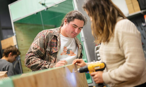 Students Rebuild Heating System at Rockefeller College