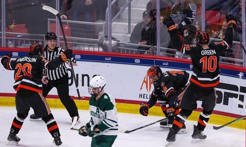 Princeton Men’s Hockey Drops Overtime Heartbreaker in ECAC Championship