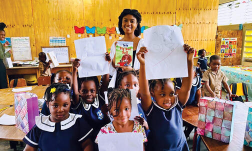Sophia Steele ’23 Rediscovered Her Jamaican Roots Through Art