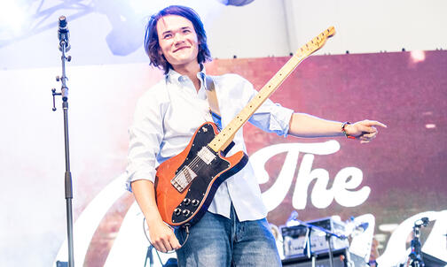 Jeremy Yun &rsquo;25 Starred in a Prime Video Show About His Indie Rock Band