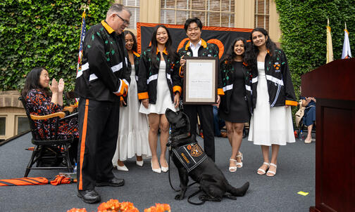 Why Princeton&rsquo;s Black Lab, Coach, Is More Than Just a Good Dog