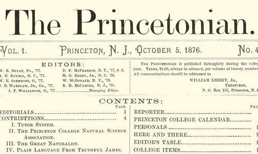 The Daily Princetonian Celebrates 150 Years of Student Journalism
