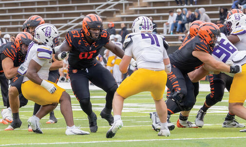 Lineman Tare Porbeni &rsquo;27 Aims To Be Princeton&rsquo;s Next NFL Player