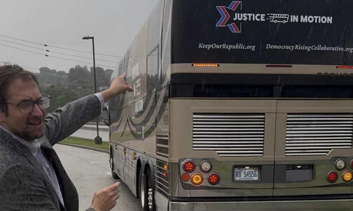 Danny Miller &rsquo;05 Took Judges on a Road Trip to Promote Democracy