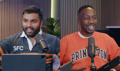 Podcasters Lester Nare ’14 and Krishna Choudhary ’14 Created an ‘ESPN for Science’ 