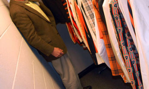 Inside Princeton's closet of stripes, patterns, and plaids