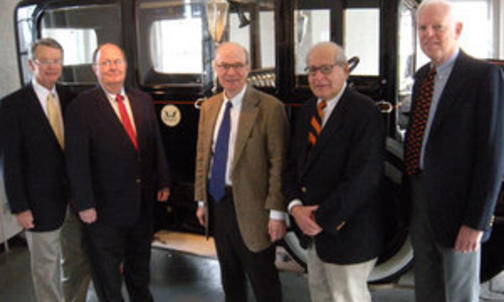 Tigers of the Week: Alumni commemorating Woodrow Wilson 1879
