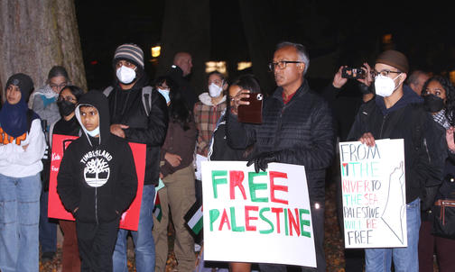 Eisgruber: Princeton ‘Would Respond Forcefully’ to Calls for Genocide 