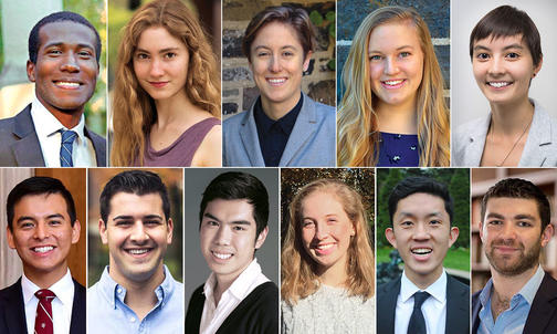 11 Named as Scholarship Recipients