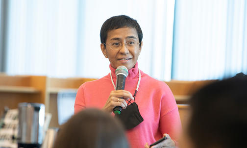 Prison Could Be Imminent for Nobel Peace Prize Winner Maria Ressa ’86