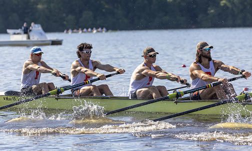 Norwegian Sculler Jonas Juel ’22 Trains for Big Races Ahead