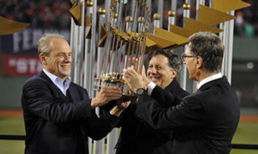 Tiger of the Week: Larry Lucchino '67 of the World Champion Red Sox