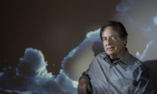 Davids '69 Exhibits Mixed-Media Works in California