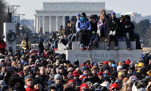 The Inauguration: An Unticketed View