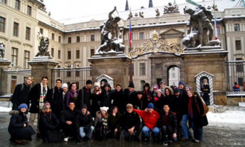 Chapel Choir tours Europe during intersession