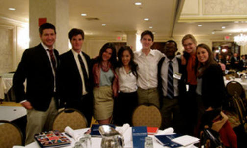 Undergraduates attend conference of education leaders