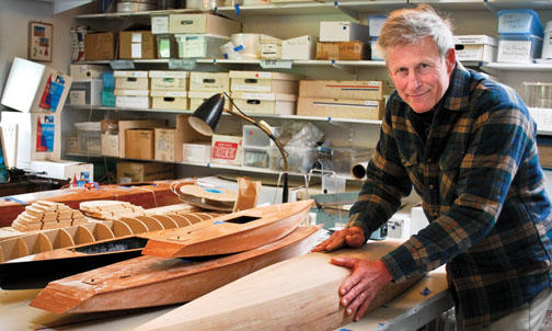 Alumni Profile: Will Lesh '74, model sailboat maker