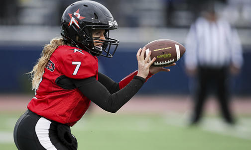 July 18: Quarterback Allison Cahill ’03 Seeks Another Championship