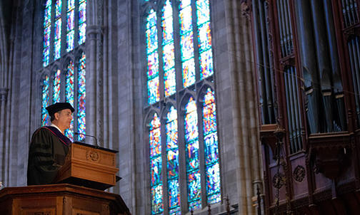 Alumni Address 2018 Grads in the U.S. and Abroad