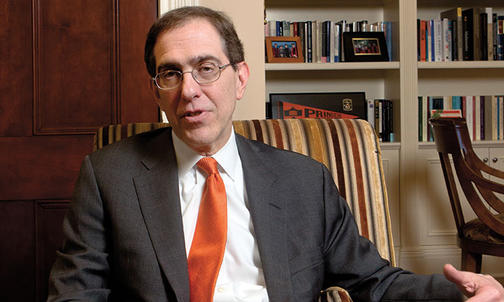 Three Years In:  A Conversation with President Eisgruber