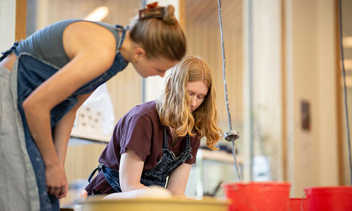New College West Ceramics Studio Offers Creative Space for Students