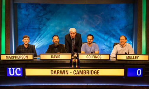 Jason Golfinos ’17 Scores Points With Fans of BBC’s ‘University Challenge’