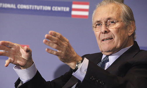 July 7: Former Defense Secretary Donald Rumsfeld ’54 Dies at 88