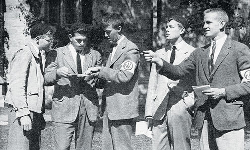 Photo From the Archives: Guiding the Freshmen of 1938