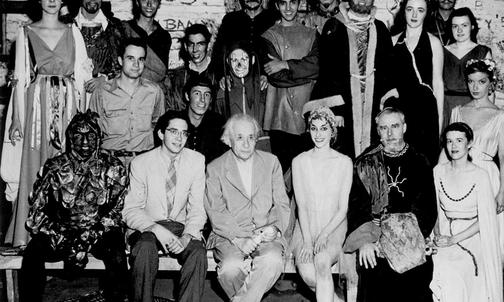 Photo From the Archives: Einstein and the University Players