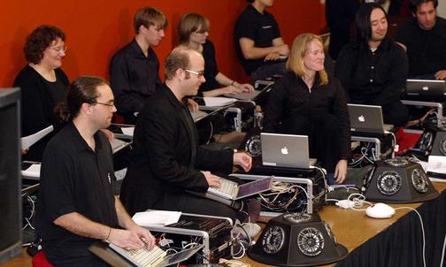 Photo From the Archives: Princeton Laptop Orchestra 
