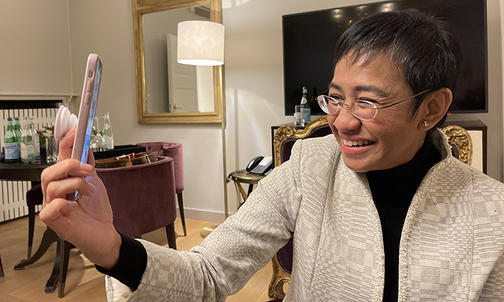 Journalist Maria Ressa ’86 Receives Nobel Peace Prize in Oslo