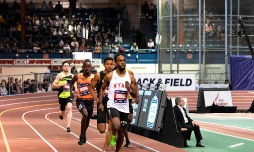 Russell Dinkins ’13 Helps Keep Varsity Track at Brown University