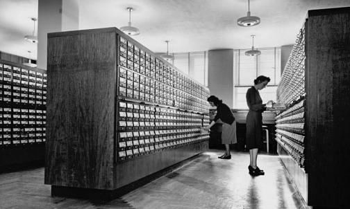 Firestone’s card catalog: Now it’s just a memory