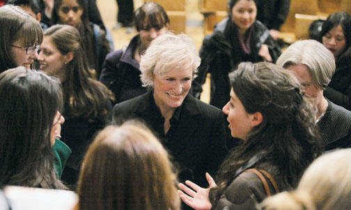 Glenn Close on actors and their characters
